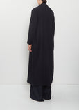 Herringbone Cashmere Long Coat