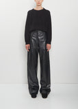 Leather Full Pants