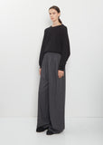 Wool Flannel Pajama Pants — Medium Grey