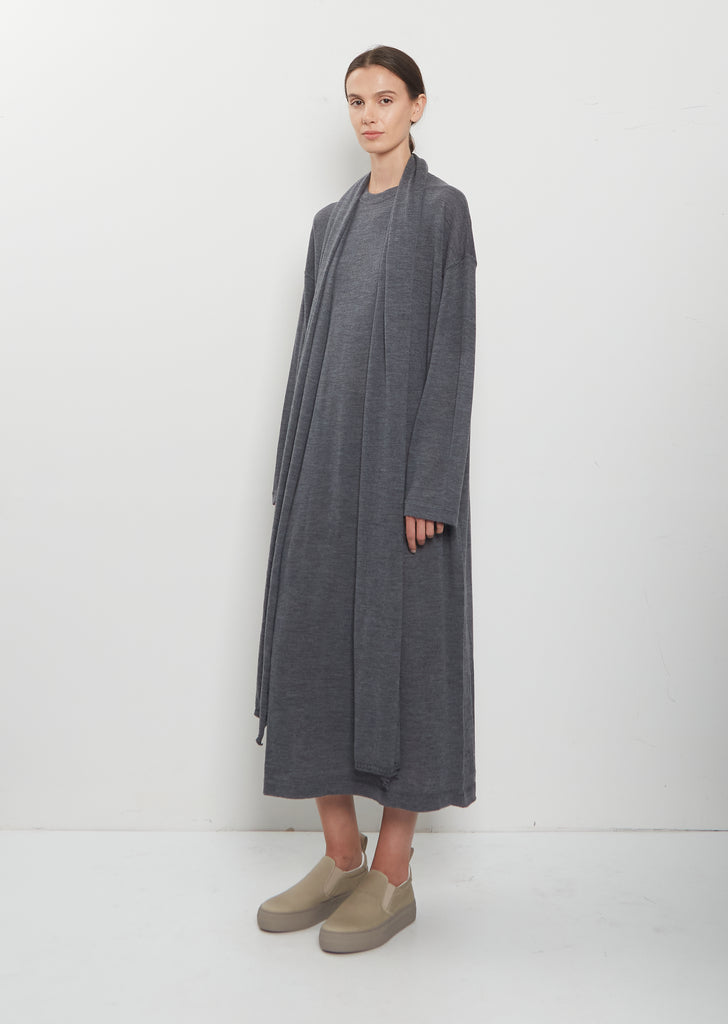Marquez Ultrafine Merino Scarf Dress