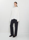 Bisa Silk Doupion Longsleeve Top