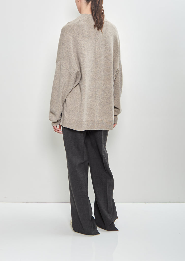 Stretch Cashmere n°24 Tokio Cardigan — Moss