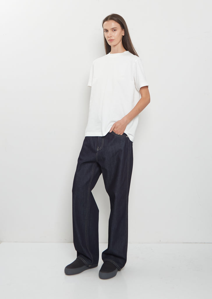 Tag Fine Cotton Fleece T-Shirt