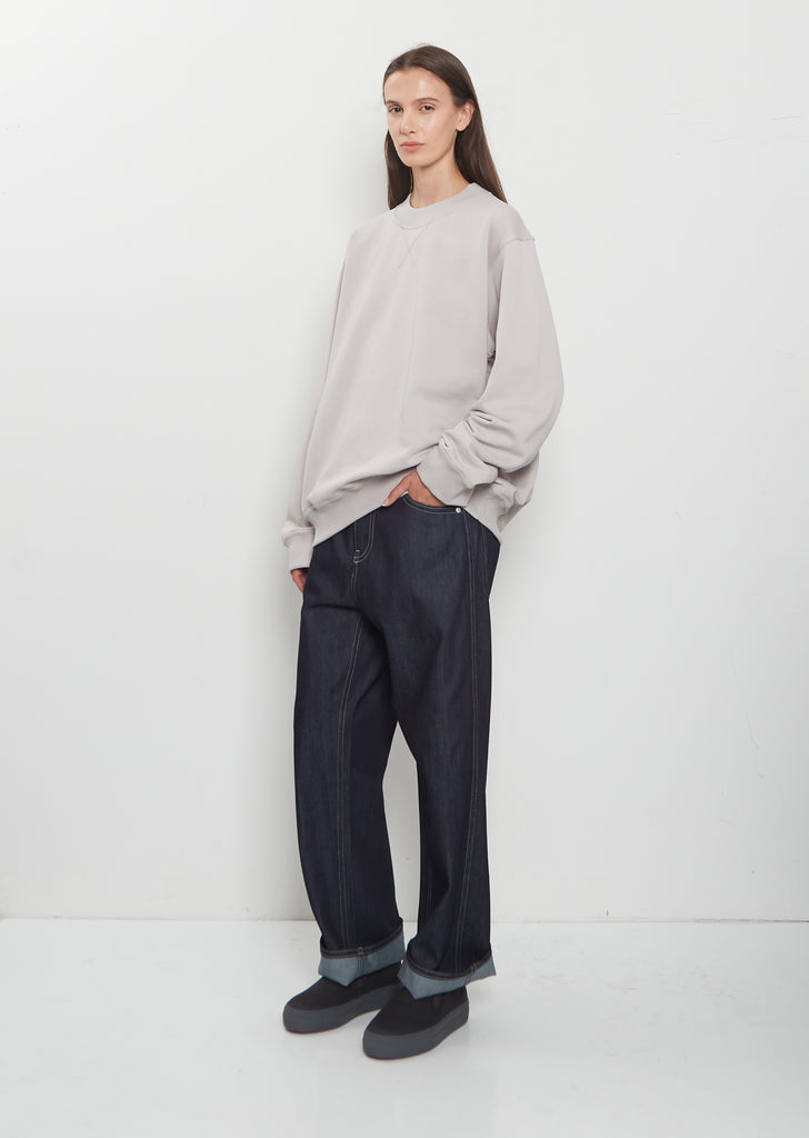 Tilt Cotton Fleece Sweatshirt