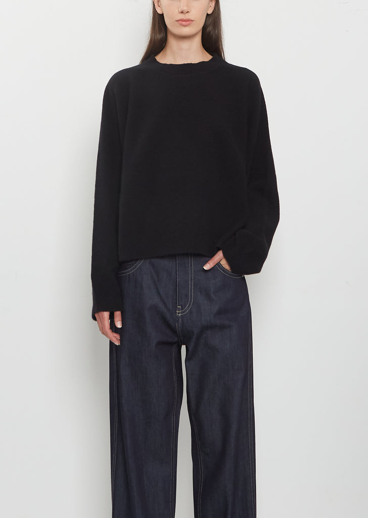 Maui 2-Ply Superfine Wool Sweater