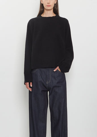 Maui 2-Ply Superfine Wool Sweater