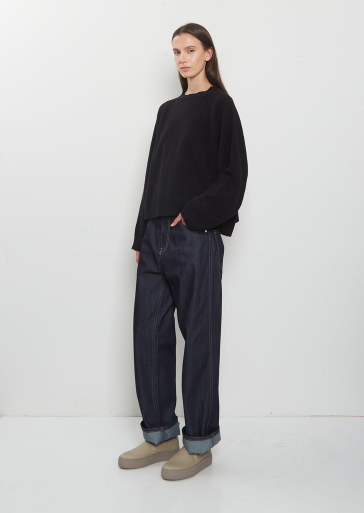 Maui 2-Ply Superfine Wool Sweater