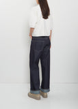 Melody 1-Ply Superfine Wool Short Sleeve Sweater — Wool White