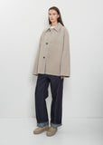 Cousin Woollen Double Faced Blanket Short Coat