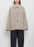 Cousin Woollen Double Faced Blanket Short Coat