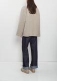 Cousin Woollen Double Faced Blanket Short Coat