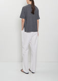 Marta Ultrafine Merino S/S T-Shirt — Steel Melange