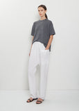 Marta Ultrafine Merino S/S T-Shirt — Steel Melange