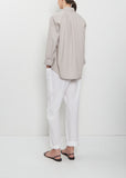 Belone Cotton Poplin Shirt — Powder