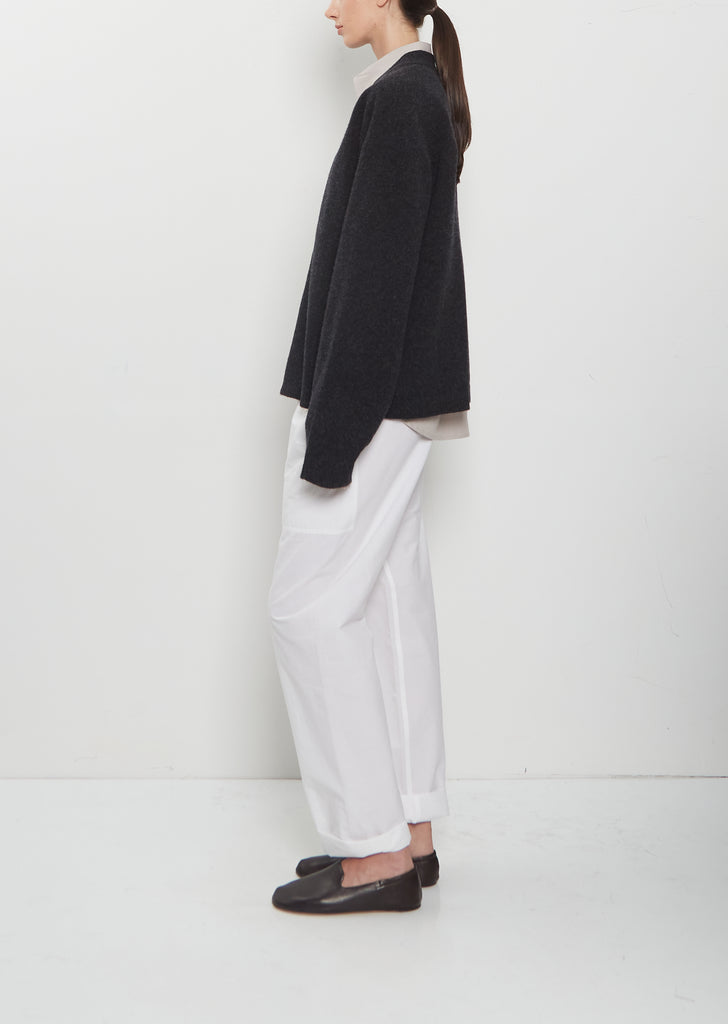 Meroe 2-Ply Superfine Wool Cardigan