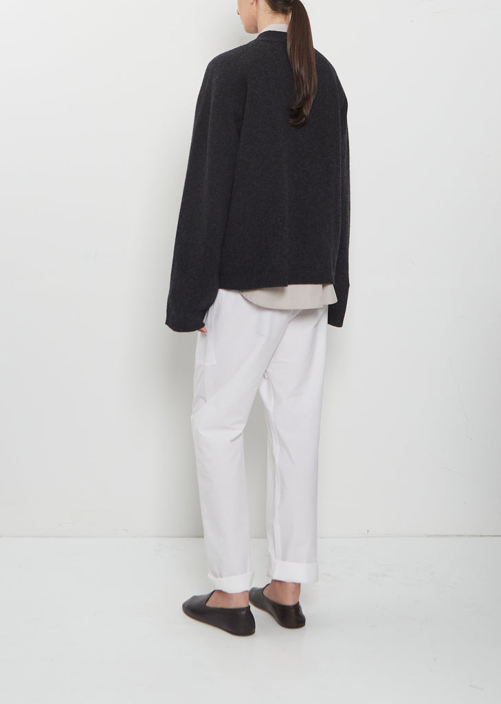 Meroe 2-Ply Superfine Wool Cardigan