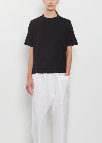 Marta Ultrafine Merino S/S T-Shirt — Black