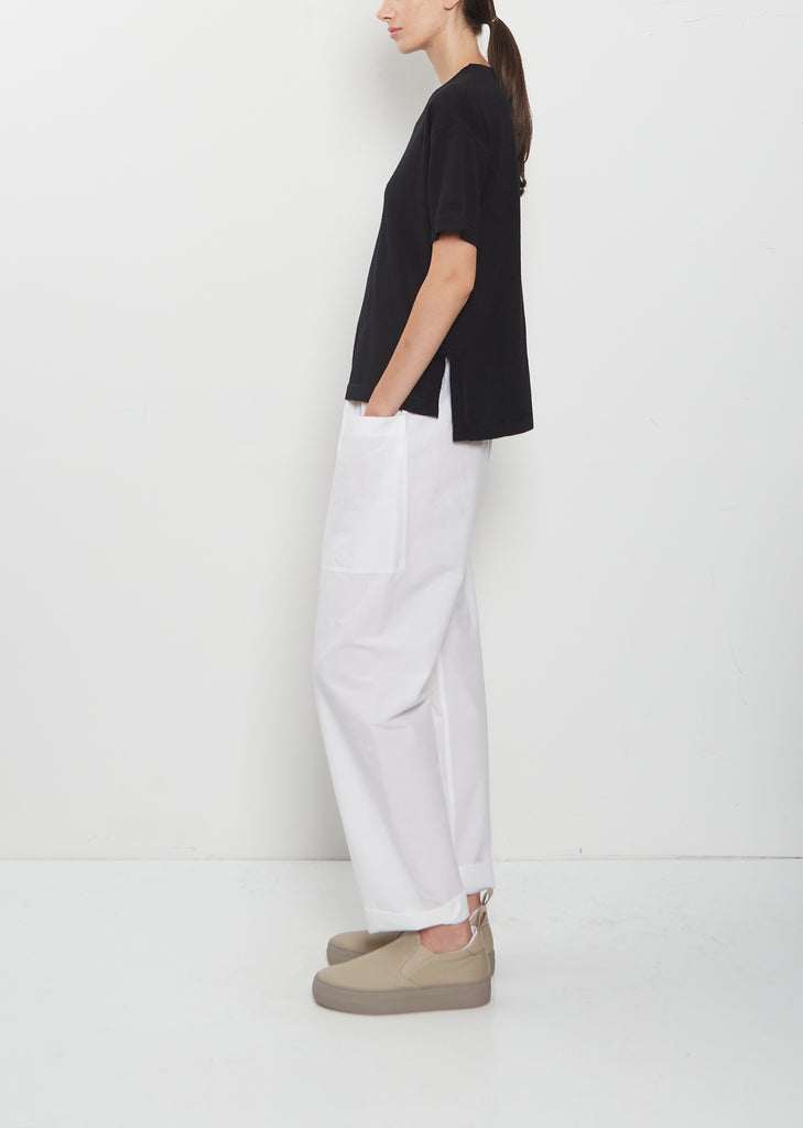 Marta Ultrafine Merino S/S T-Shirt — Black