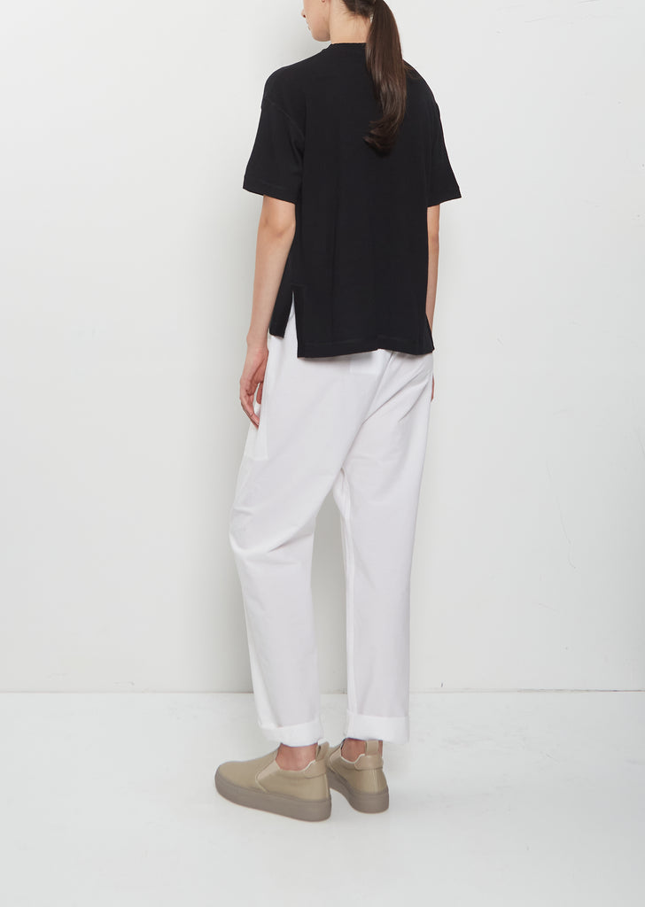 Marta Ultrafine Merino S/S T-Shirt — Black