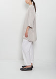 Tick Fine Cotton Jersey Oversized Tee