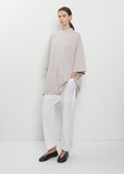 Tick Fine Cotton Jersey Oversized Tee