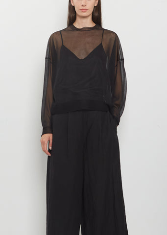 Balloon Sweater — Black