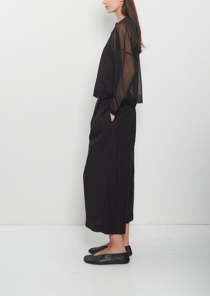 Balloon Sweater — Black