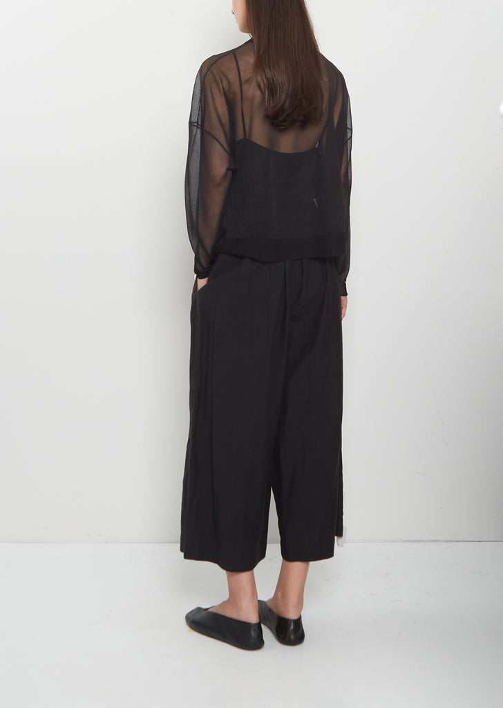 Balloon Sweater — Black