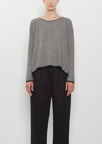 Silk Cashmere Alpaca Sweater