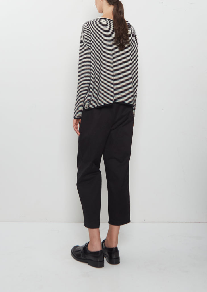 Silk Cashmere Alpaca Sweater