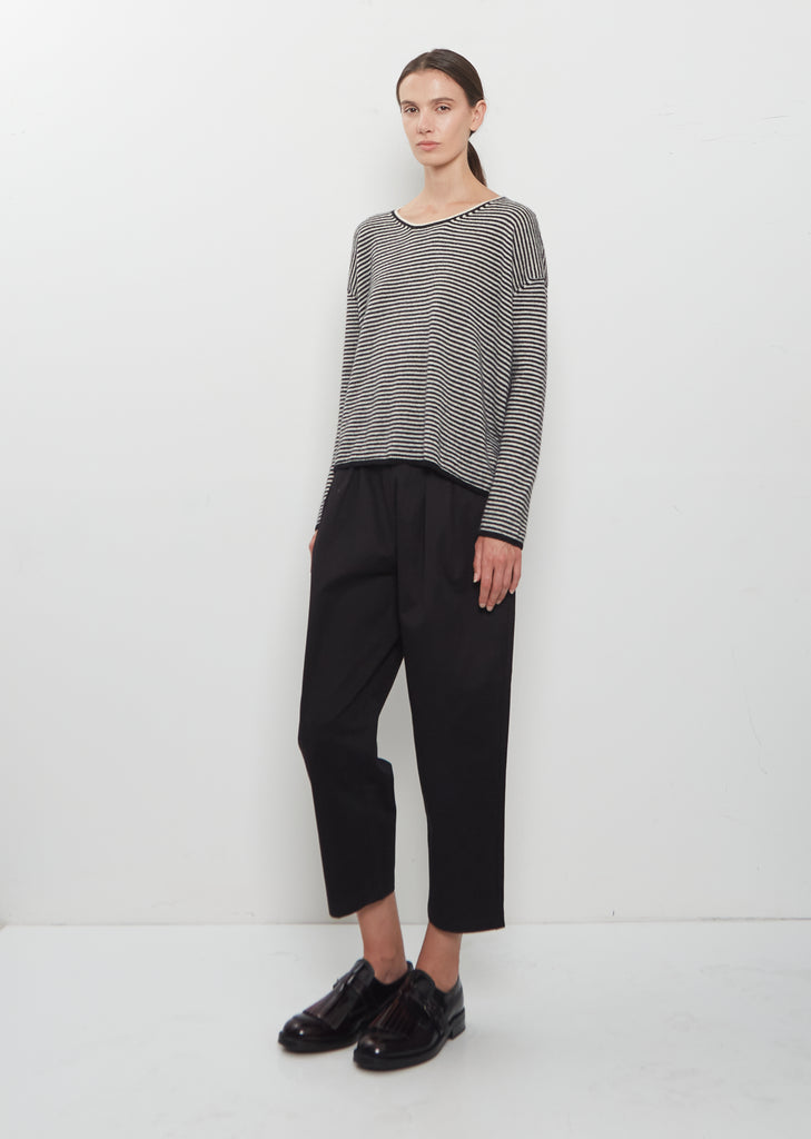 Silk Cashmere Alpaca Sweater