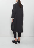 Cashmere Herringbone Long Coat