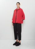 Round Collar Cashmere Jacket