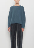 Cashmere Alpaca Sweater — Dark Turquoise