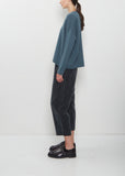 Cashmere Alpaca Sweater — Dark Turquoise