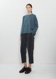 Cashmere Alpaca Sweater — Dark Turquoise