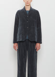 Cotton Linen Velvet Jacket