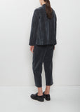 Cotton Linen Velvet Jacket