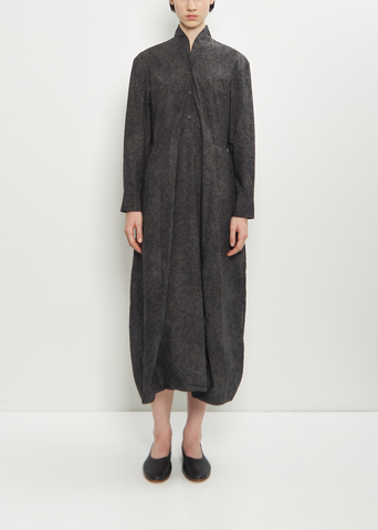 Letty Cotton Dress — Dark Flower