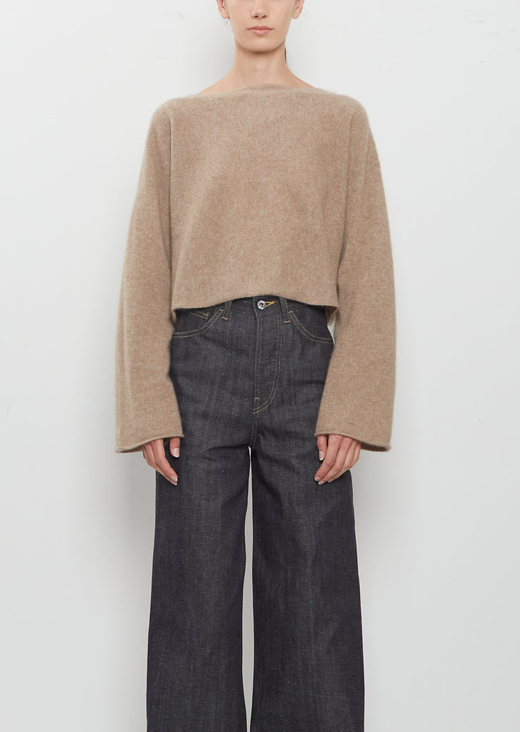 Cashmere Bateau Neck Sweater