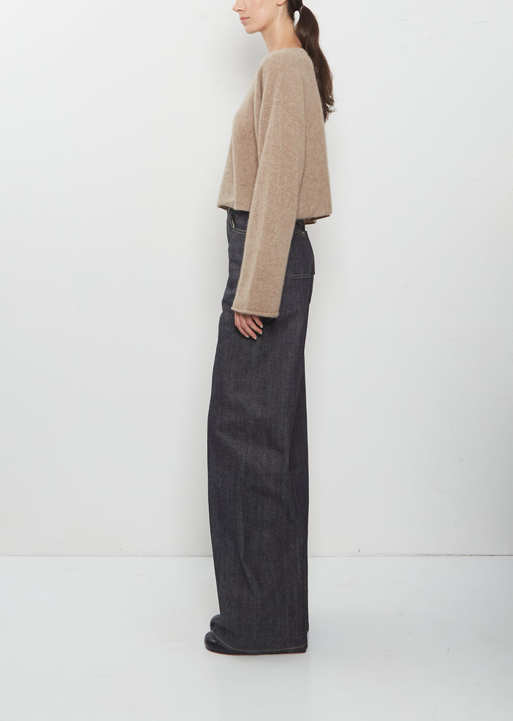 Cashmere Bateau Neck Sweater