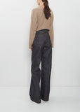 1920s Wide Straight Denim Pants