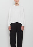 Recycled Jersey Long Sleeve Pullover
