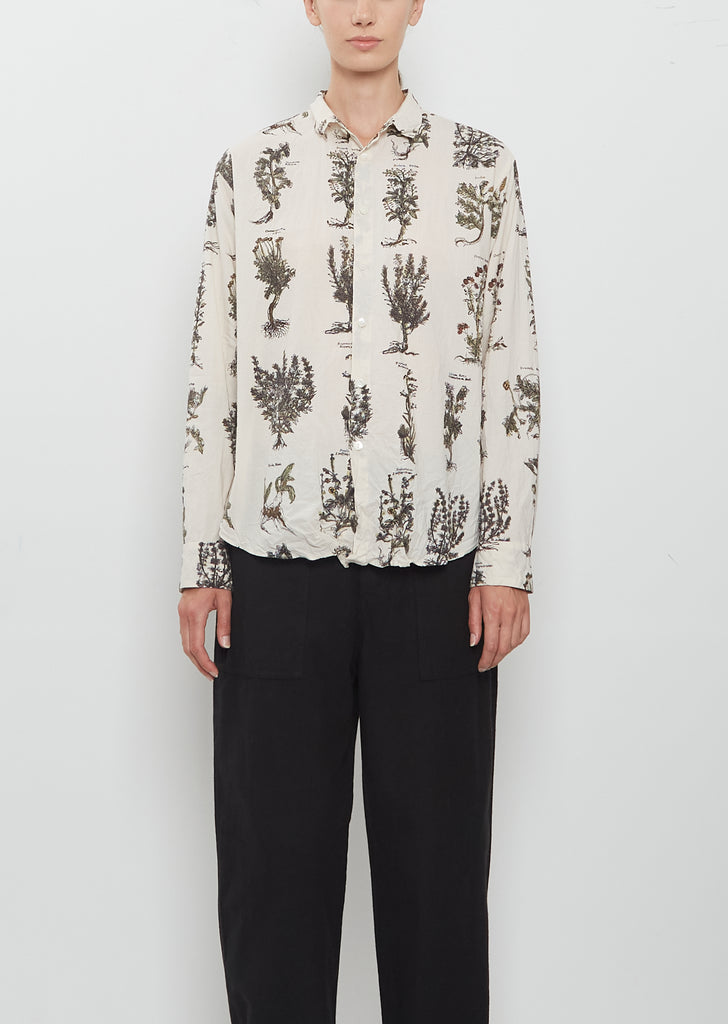 Relax Herbal Print Shirt