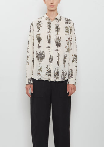 Relax Herbal Print Shirt