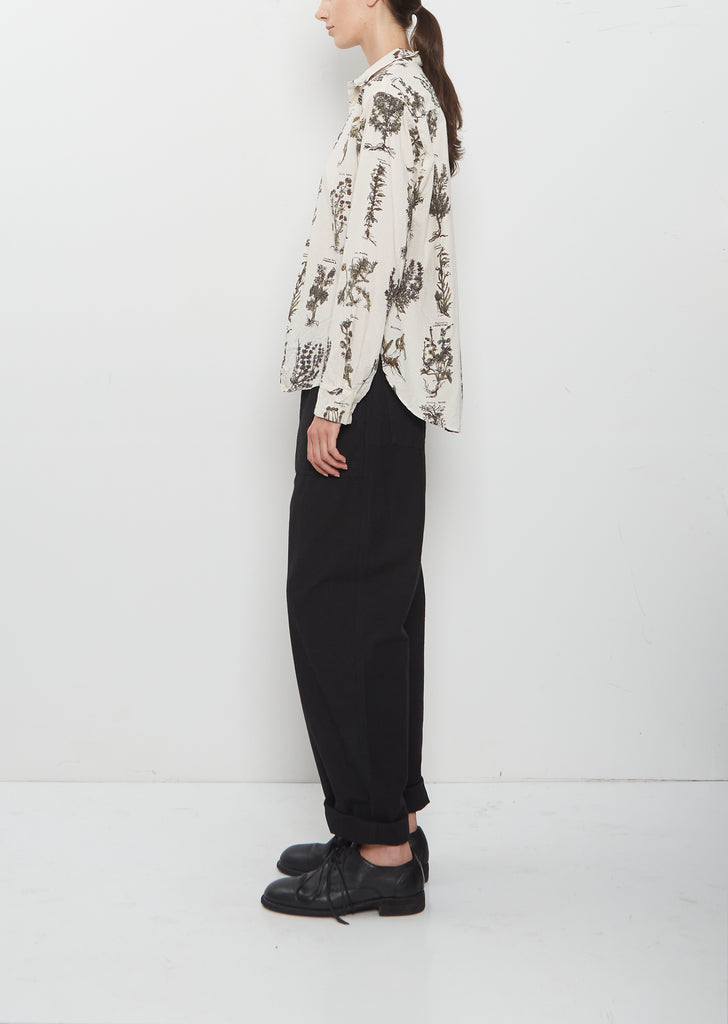 Relax Herbal Print Shirt