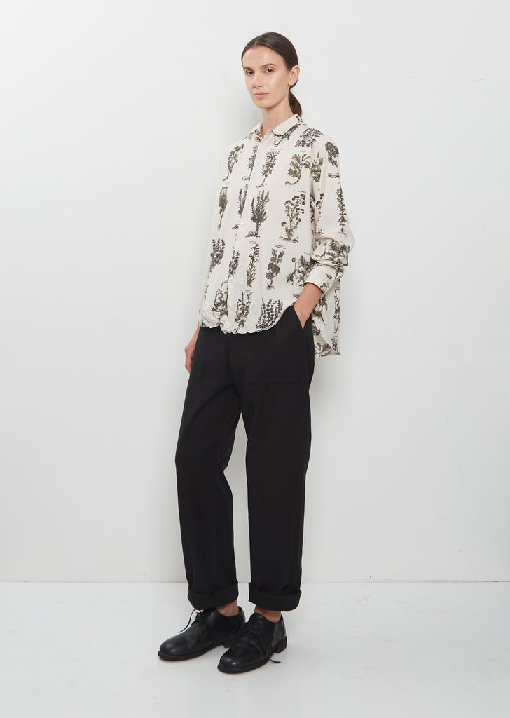 Relax Herbal Print Shirt