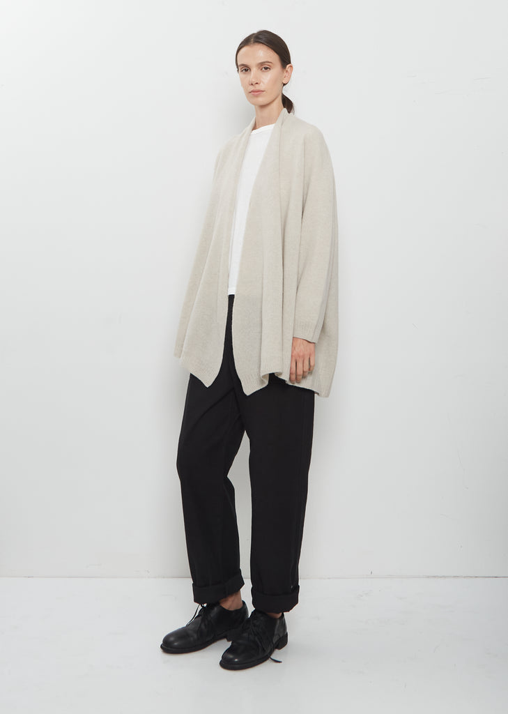Fine Wool Haori Cardigan