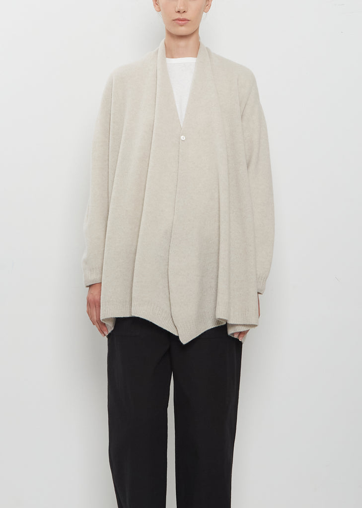 Fine Wool Haori Cardigan