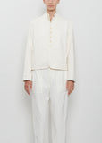 11.5oz Natural Slub Denim Jacket — Ivory